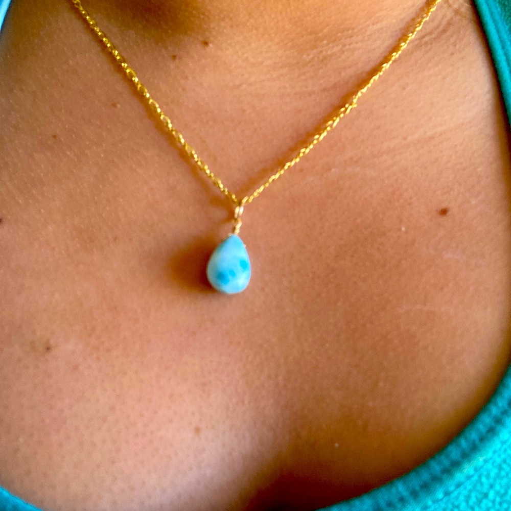 Larimar Pendant